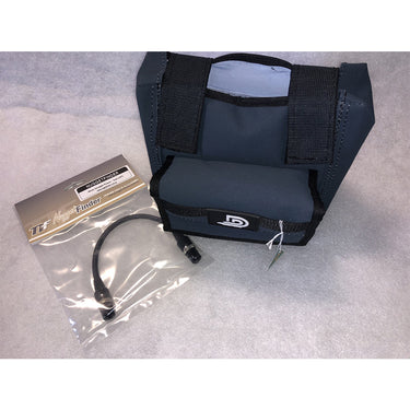 Deluxe Canvas Control Box Covers + Attached Battery Pouch + Lead Combo(Harness Free)
